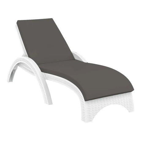 FL Fiji 4 Piece Sunlounger with Cushion & 2 Tequila Side Table Package