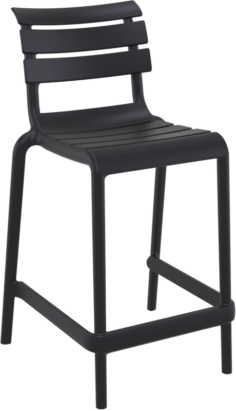 FL Helen Hospitality Stackable Outdoor Counter Stool