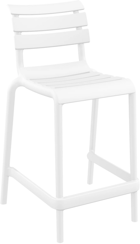 FL Helen Hospitality Stackable Outdoor Counter Stool