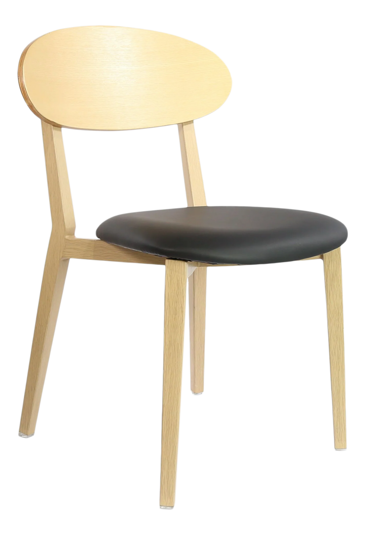 FL Atlanta Vinyl Upholstered Seat Hospitality Stackable Dining Chair