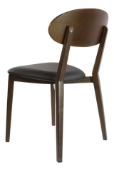 FL Atlanta Vinyl Upholstered Seat Hospitality Stackable Dining Chair