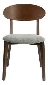 FL Atlanta Fabric Upholstered Seat Hospitality Stackable Dining Chair