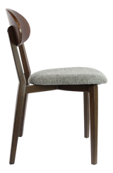 FL Atlanta Fabric Upholstered Seat Hospitality Stackable Dining Chair