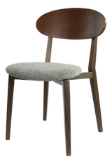 FL Atlanta Fabric Upholstered Seat Hospitality Stackable Dining Chair