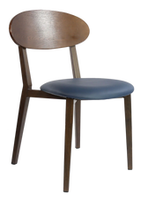 FL Atlanta Vinyl Upholstered Seat Hospitality Stackable Dining Chair