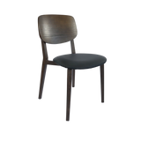 FL Atlanta Vinyl Upholstered Seat Hospitality Stackable Dining Chair - Large
