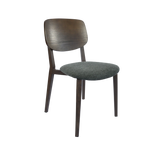 FL Atlanta Fabric Upholstered Seat Hospitality Stackable Dining Chair - Large