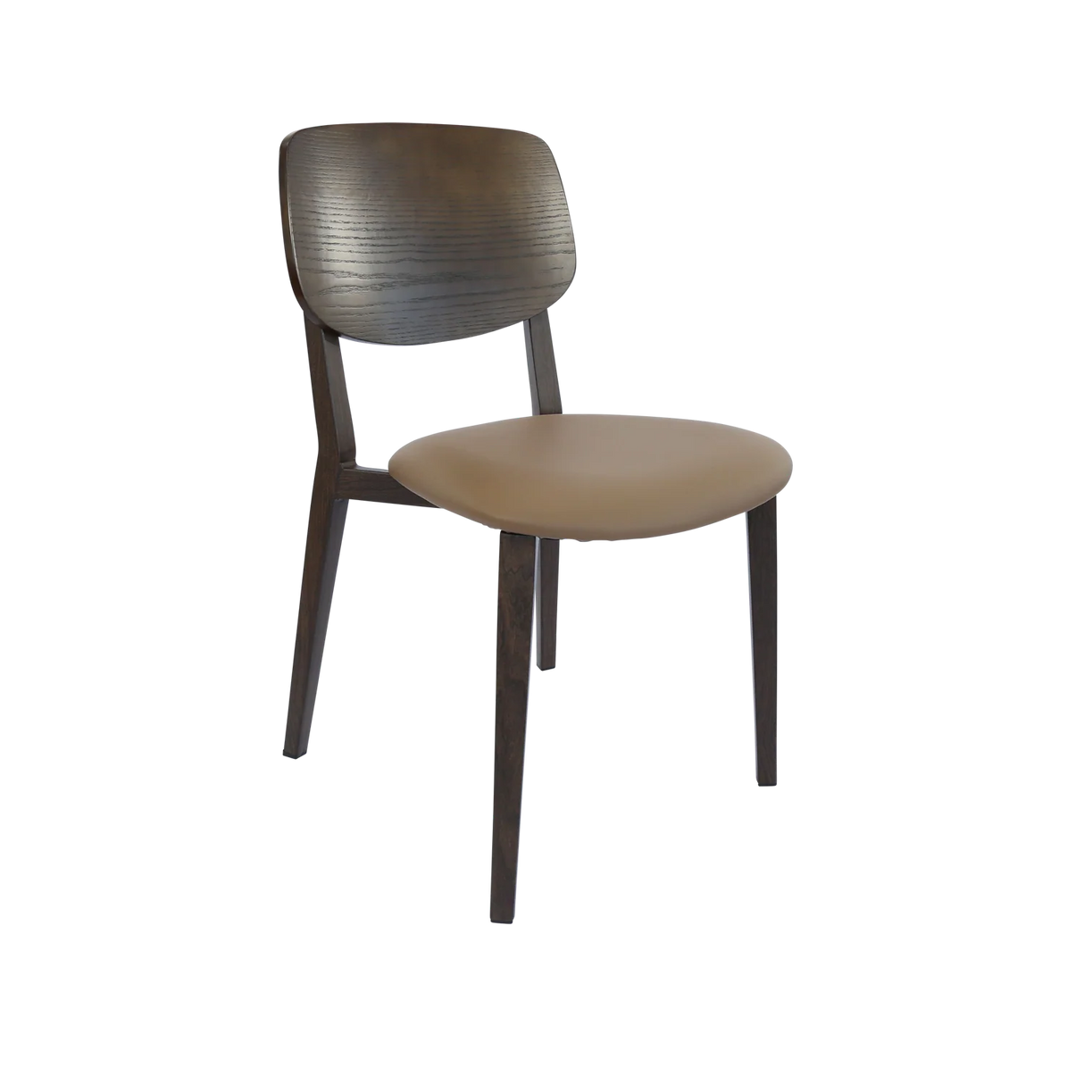 FL Atlanta Vinyl Upholstered Seat Hospitality Stackable Dining Chair - Large