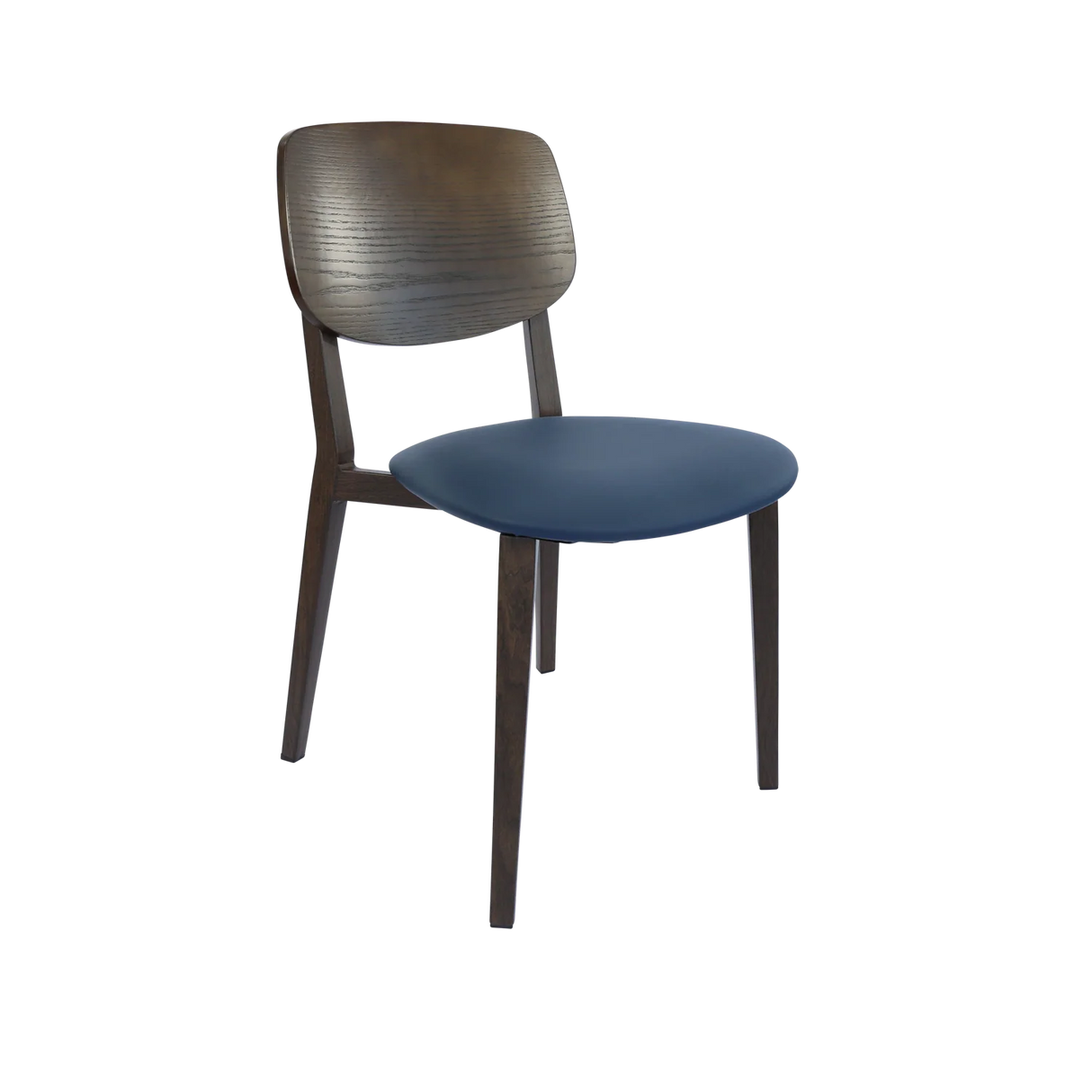 FL Atlanta Vinyl Upholstered Seat Hospitality Stackable Dining Chair - Large