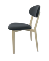 FL Atlanta Vinyl Upholstered Hospitality Stackable Dining Chair
