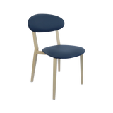 FL Atlanta Vinyl Upholstered Hospitality Stackable Dining Chair