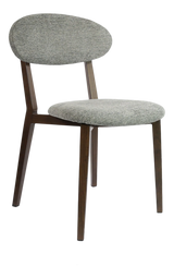 FL Atlanta Fabric Upholstered Hospitality Stackable Dining Chair