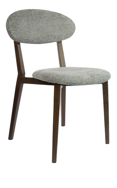 FL Atlanta Fabric Upholstered Hospitality Stackable Dining Chair