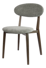 FL Atlanta Fabric Upholstered Hospitality Stackable Dining Chair