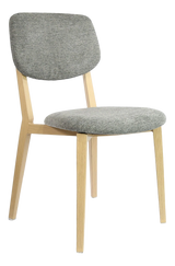 FL Atlanta Fabric Upholstered Hospitality Stackable Dining Chair - Large