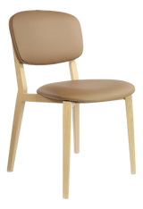 FL Atlanta Vinyl Upholstered Hospitality Stackable Dining Chair - Large
