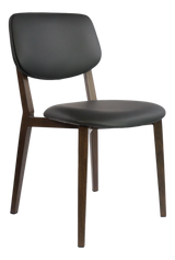 FL Atlanta Vinyl Upholstered Hospitality Stackable Dining Chair - Large