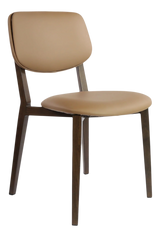 FL Atlanta Vinyl Upholstered Hospitality Stackable Dining Chair - Large