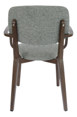 FL Atlanta Fabric Upholstered Hospitality Stackable Dining Armchair - Large