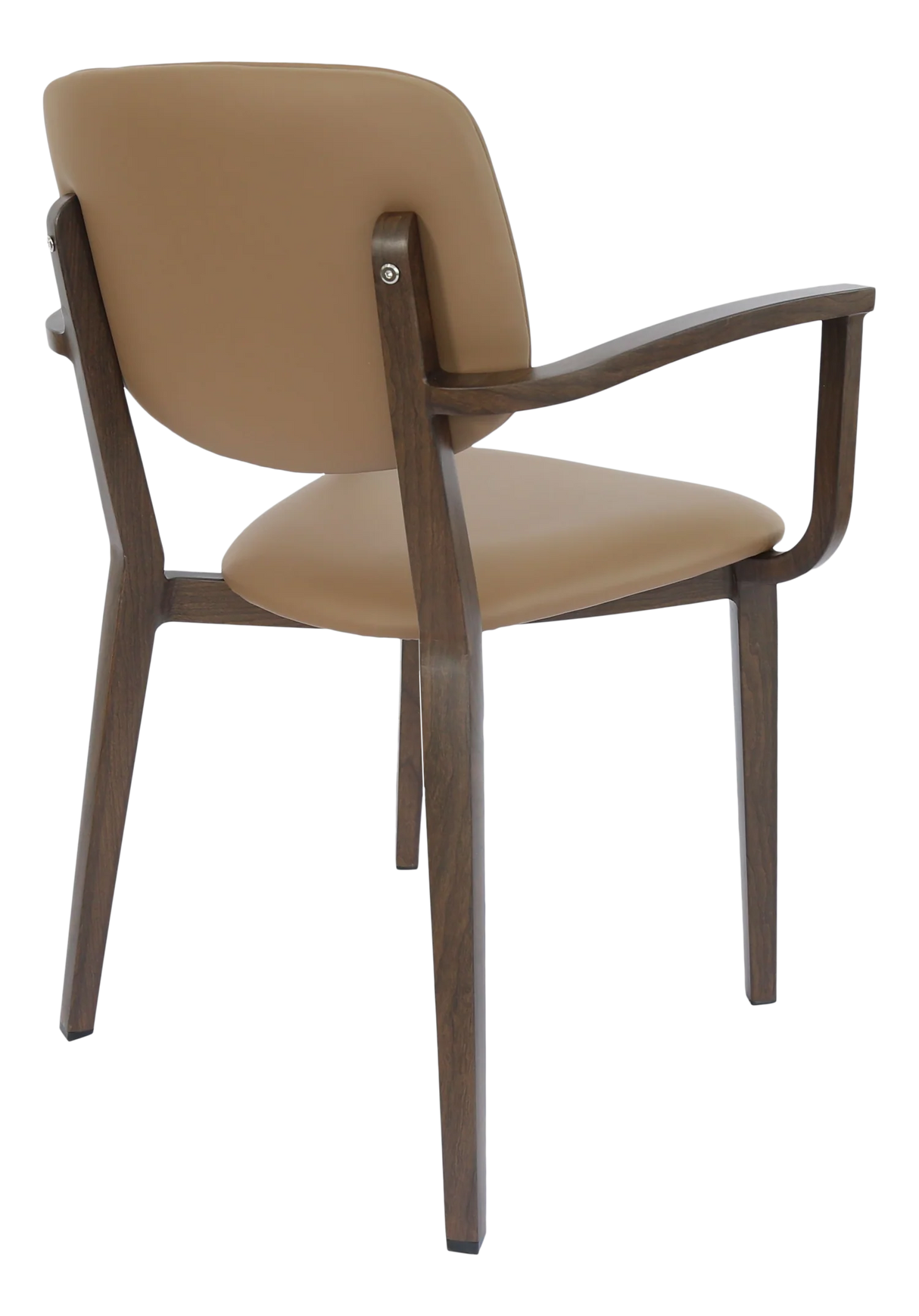 FL Atlanta Vinyl Upholstered Hospitality Stackable Dining Armchair - Large