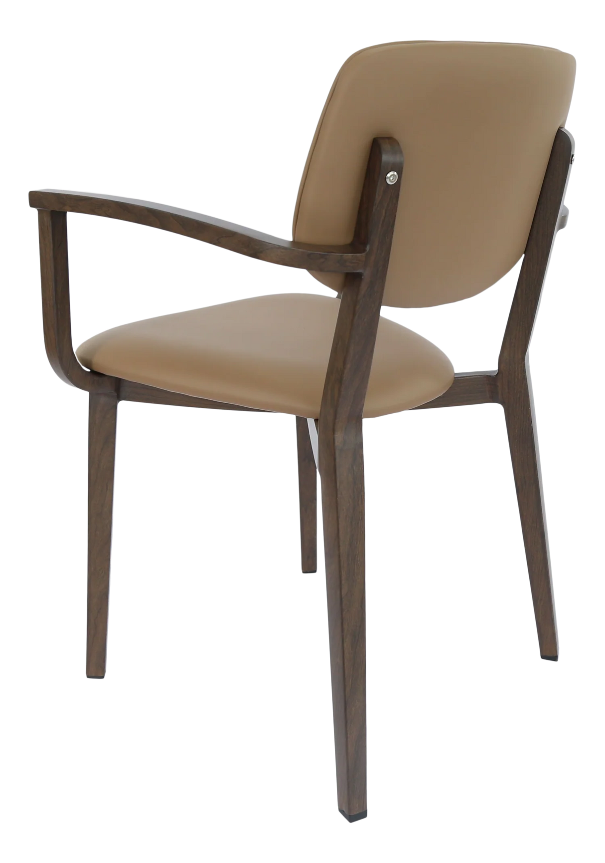 FL Atlanta Vinyl Upholstered Hospitality Stackable Dining Armchair - Large