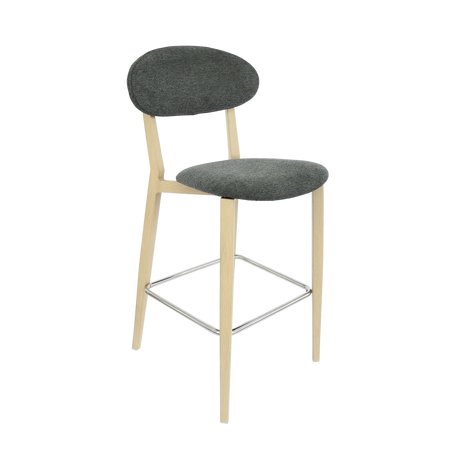 FL Atlanta Upholstered Aluminium Frame Hospitality Barstool