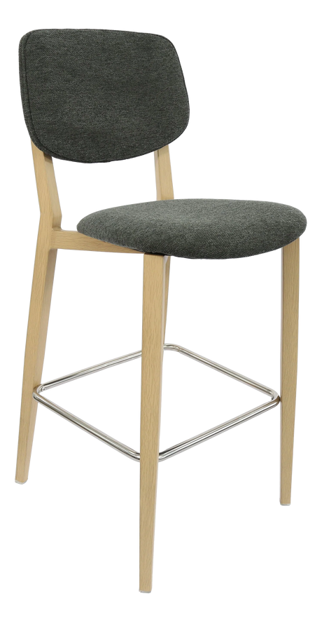 FL Atlanta Upholstered Aluminium Frame Hospitality Barstool - Large
