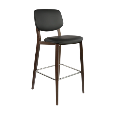 FL Atlanta Upholstered Aluminium Frame Hospitality Barstool - Large