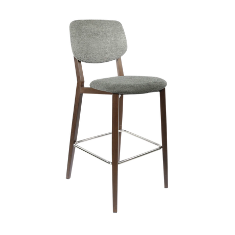 FL Atlanta Upholstered Aluminium Frame Hospitality Barstool - Large