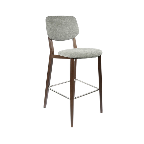 FL Atlanta Upholstered Aluminium Frame Hospitality Barstool - Large