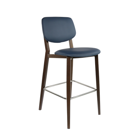 FL Atlanta Upholstered Aluminium Frame Hospitality Barstool - Large