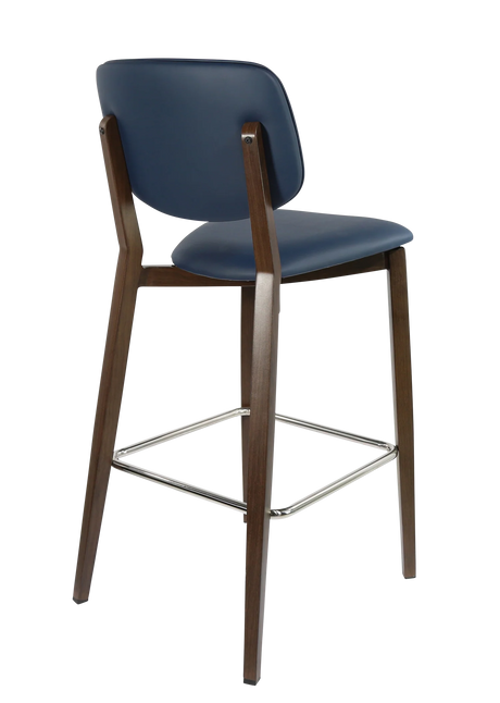 FL Atlanta Upholstered Aluminium Frame Hospitality Barstool - Large