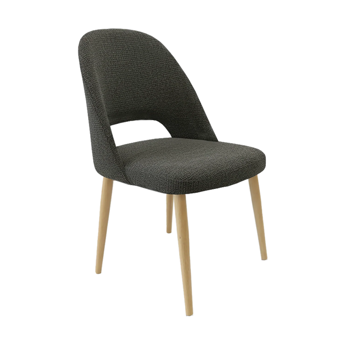 FL Orleans Fabric Upholstered Aluminium Legs Hospitality Dining Chair