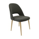 FL Orleans Fabric Upholstered Aluminium Legs Hospitality Dining Chair