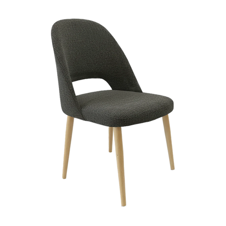 FL Orleans Fabric Upholstered Aluminium Legs Hospitality Dining Chair
