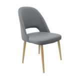 FL Orleans Vinyl Upholstered Aluminium Legs Hospitality Chair
