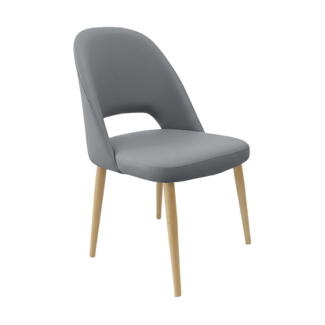 FL Orleans Vinyl Upholstered Aluminium Legs Hospitality Chair