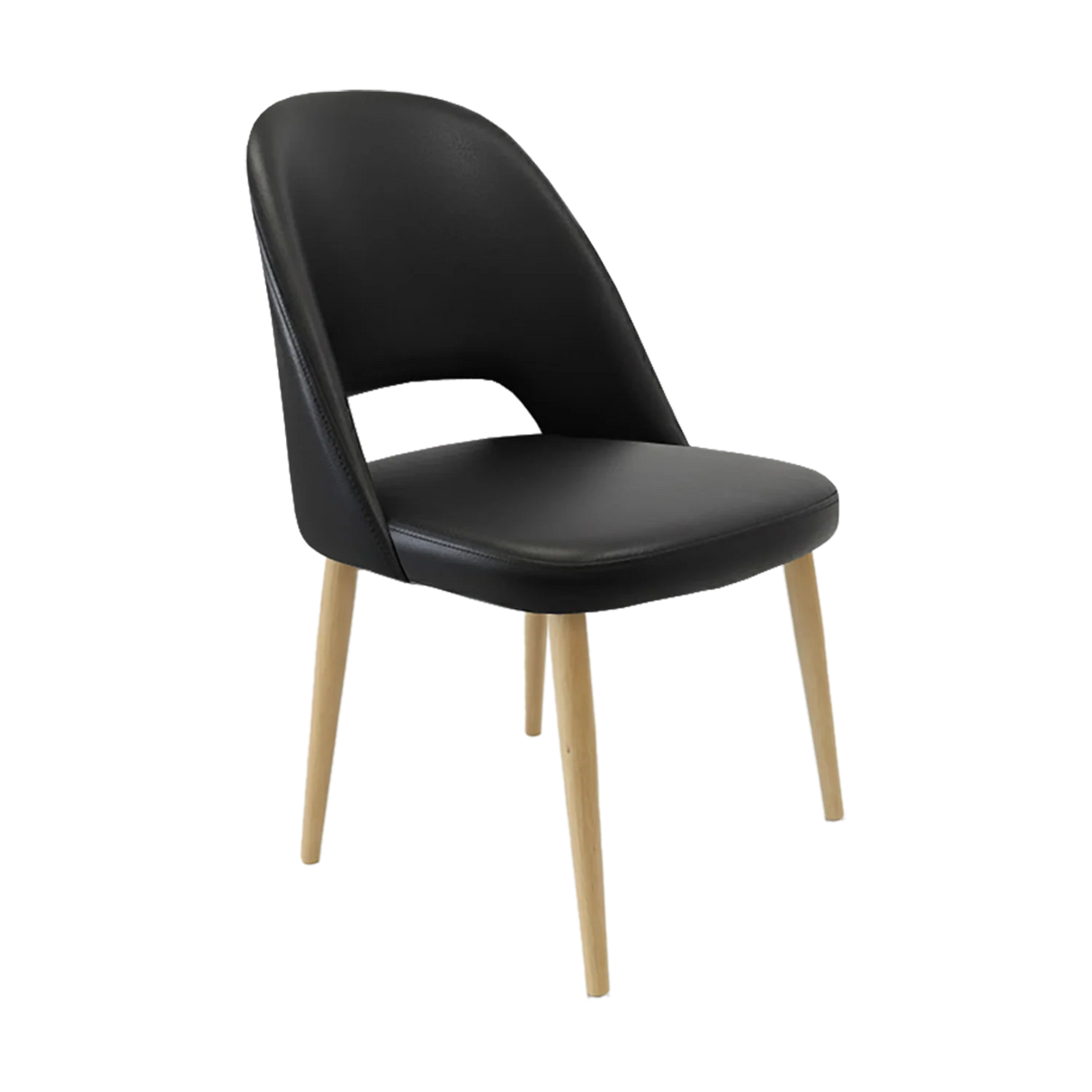 FL Orleans Vinyl Upholstered Aluminium Legs Hospitality Chair