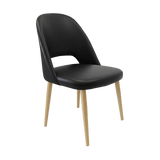 FL Orleans Vinyl Upholstered Aluminium Legs Hospitality Chair