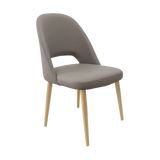 FL Orleans Vinyl Upholstered Aluminium Legs Hospitality Chair