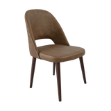 FL Orleans Fabric Upholstered Aluminium Legs Hospitality Dining Chair