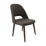 FL Orleans Fabric Upholstered Aluminium Legs Hospitality Dining Chair