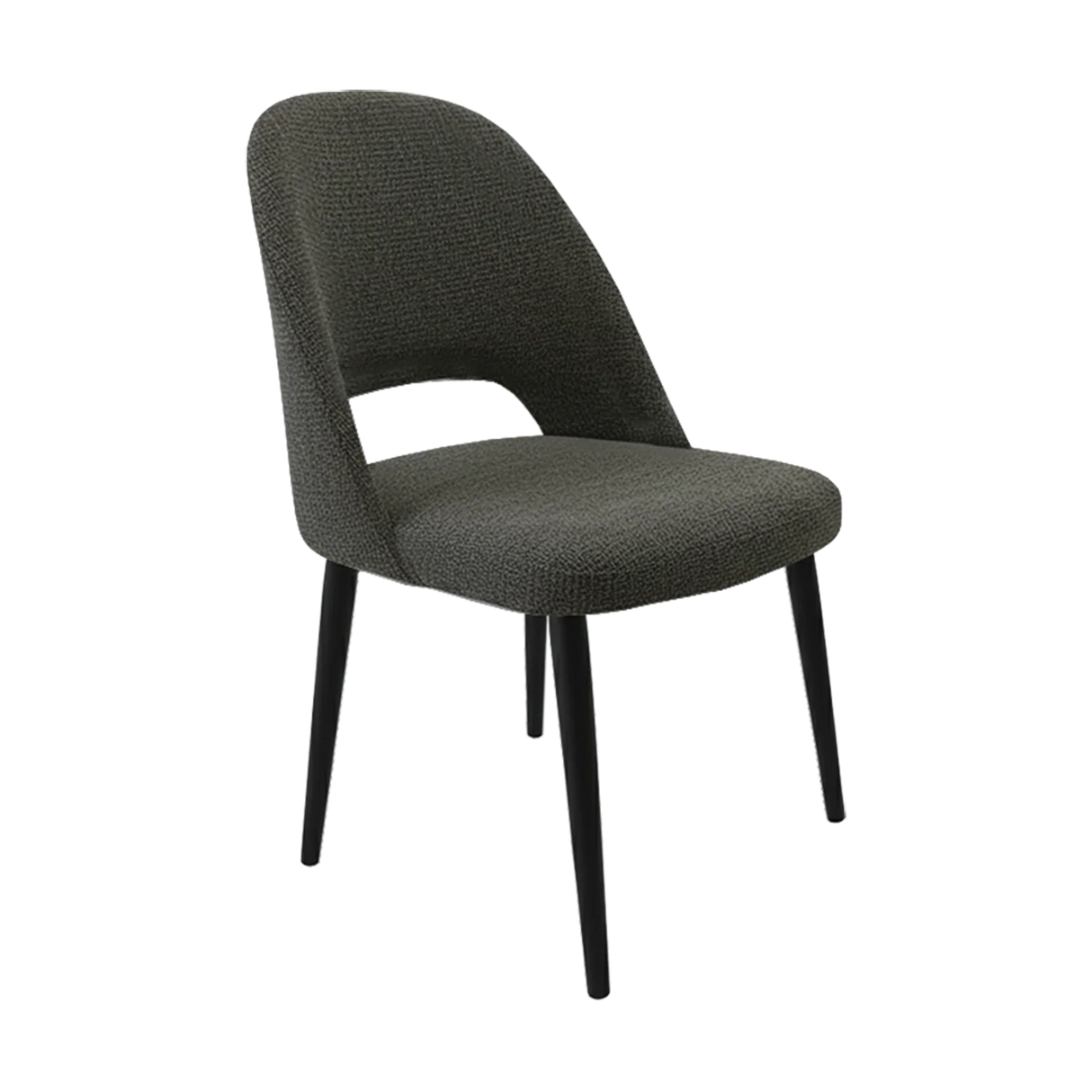 FL Orleans Fabric Upholstered Aluminium Legs Hospitality Dining Chair