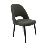 FL Orleans Fabric Upholstered Aluminium Legs Hospitality Dining Chair
