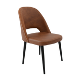 FL Orleans Fabric Upholstered Aluminium Legs Hospitality Dining Chair