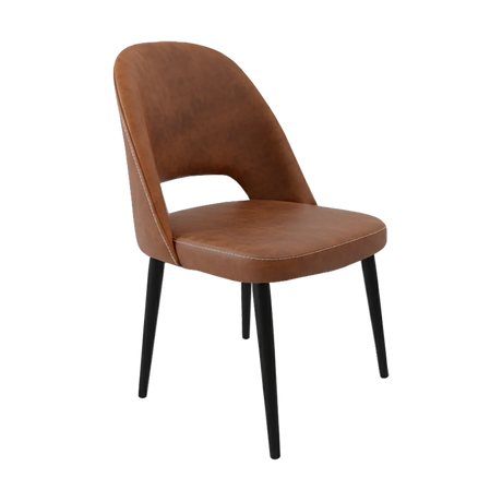 FL Orleans Fabric Upholstered Aluminium Legs Hospitality Dining Chair