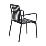 FL Bordeaux Aluminium Hospitality Stackable Outdoor Armchair