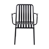 FL Bordeaux Aluminium Hospitality Stackable Outdoor Armchair