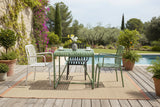 FL Bordeaux Aluminium Hospitality Stackable Outdoor Armchair