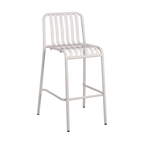 FL Boardeaux Aluminium Stackable Hospitality Outdoor Barstool